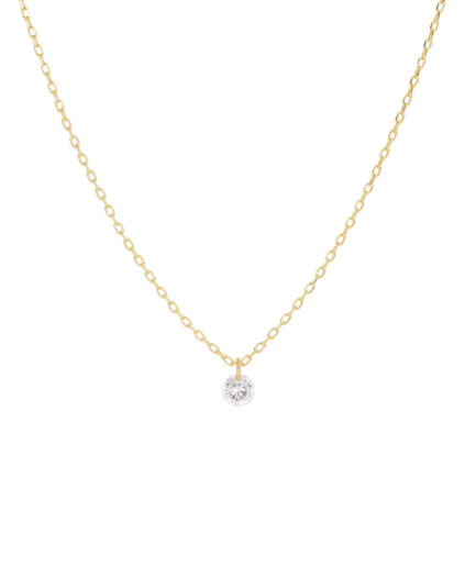 Girocollo Diamante Nudo 0,05 Ct