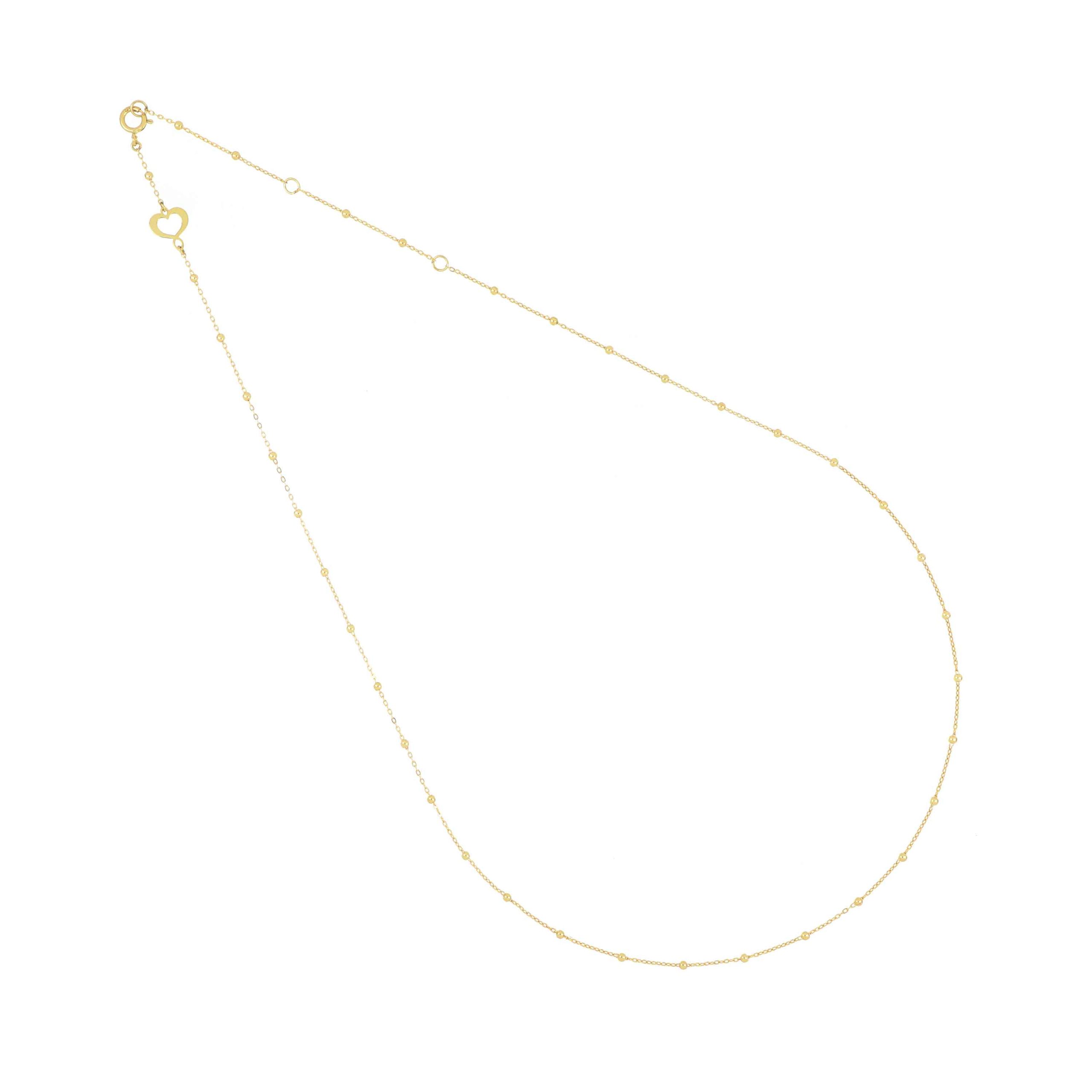 Girocollo 18 Kt Battito Catena Alternata Piertullio Gioielli Girocollo 18 Kt Battito Catena Alternata